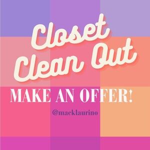 Closet Clean Out